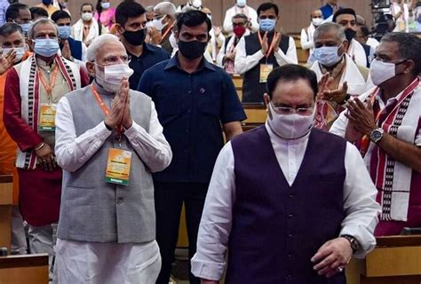 Eye On State Polls Pm Modi Kicks Off Bjps National Executive Meeting