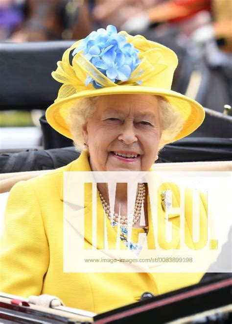 Royal Ascot Day One Ascot Racecourse Queen Elizabeth Ii During Day