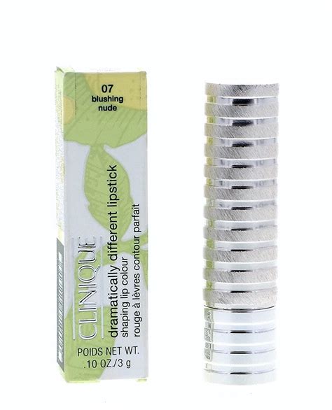 Clinique Dramatically Different Lipstick In Blushing Nude One Size Shaping Lip Colour Buy