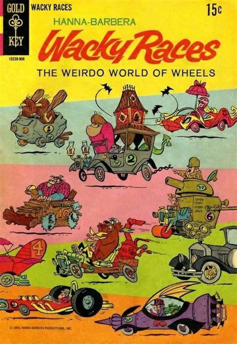 Hanna Barberas Wacky Races 1970s Nostalgia