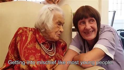 Irene Green From Scarborough 107 Years Old Video Dailymotion