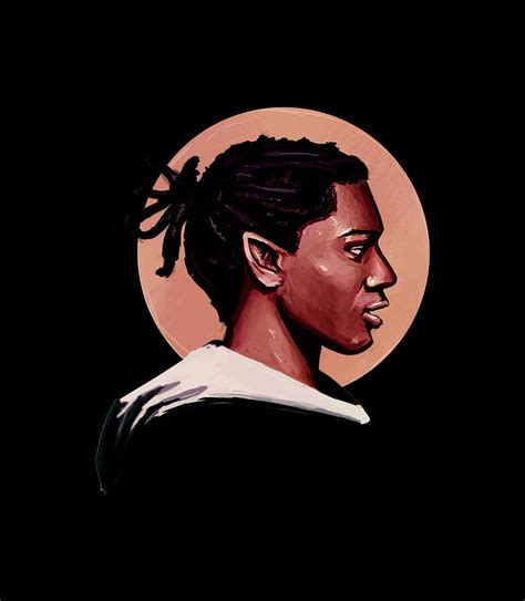 Asap Rocky Digital Art By Axia Awaw Fine Art America