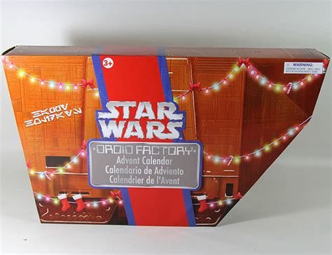 Disney Parks Star Wars Build A Droid Factory Advent Calendar Destiny Toys