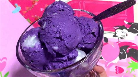 Macapuno Ube Flavor Ice Cream Only 4 Ingredients 👌delicious And Easy To