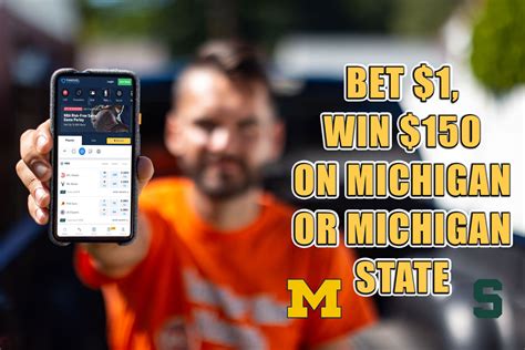 FanDuel Sportsbook Promo Gives Bet $1, Win $150 for Michigan-Michigan State