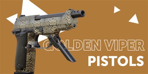 Buy Pistols Golden Viper Camo Unlock Boost CoD Cold War