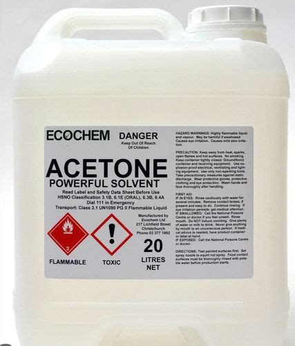 Laboratory Grade Acetone Powerful Solvent At Best Price In Detroit Minhchau