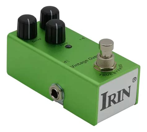 Efecto De Pedal De Efectos Guitarra Vintage Irin Bypass Ve Cuotas