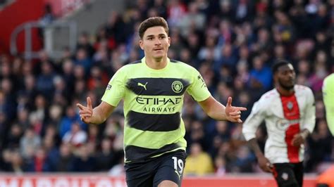 Video Julián Álvarez Marcó En La Goleada Del Manchester City