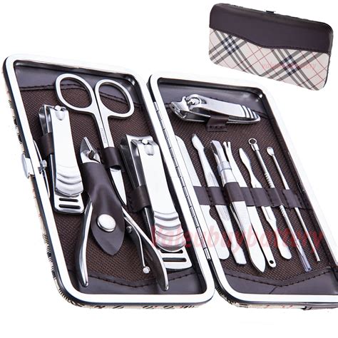 Piece Manicure Pedicure Nail Care Set Cutter Toenail Grooming