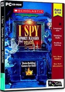 I Spy Spooky Mansion Deluxe Amazon De Software