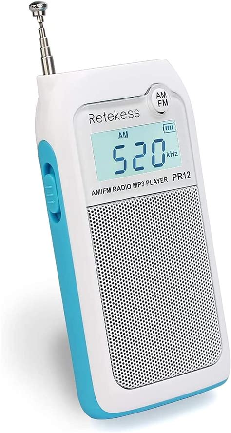 Amazon Retekess Pr Radio De Bolsillo Port Til Am Fm Peque A