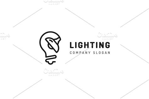 Lighting Logo And Branding Templates Creative Logo Templates Creative