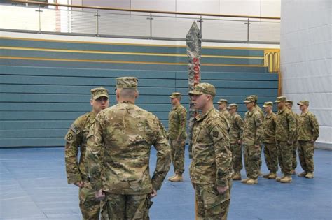 Dvids News Th Sapper Company Cases Guidon Prepares For Deployment