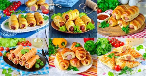 Сосиски в тесте - 53 рецепта | Recette en 2024