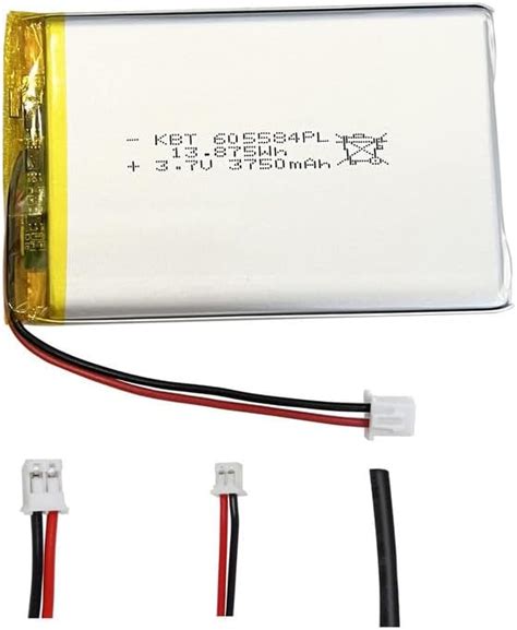 Amazon Kbt V Mah Li Polymer Battery Pl Lipo