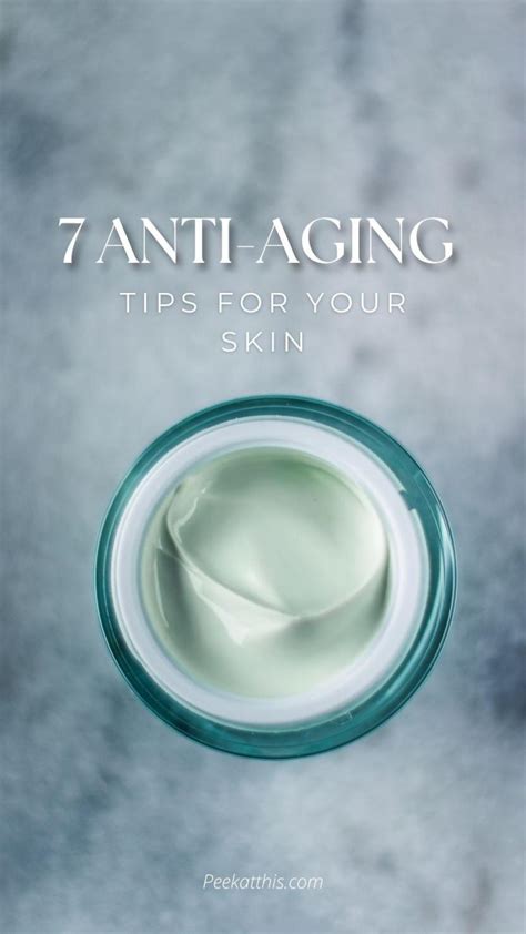 7 Anti-Aging Tips for Your Skin