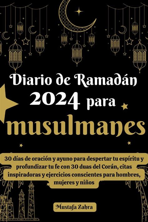 Amazon co jp Diario de Ramadán 2024 para musulmanes 30 días de