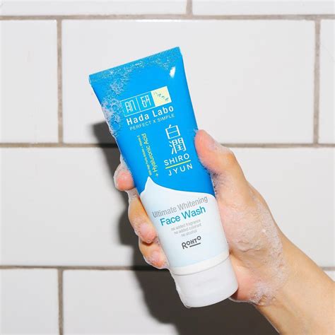 Hada Labo Shirojyun Ultimate Whitening Face Wash Original