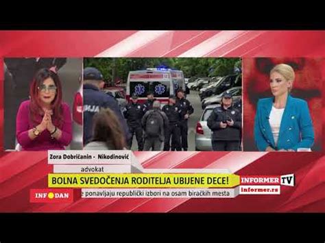 INFO DAN Jezive potresne reči majke ubijene devojčice iz Ribnikara