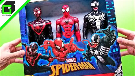 Marvel Spider Man Titan Hero Series Pack De Figurines De Cm