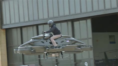 'It's awesome': world's first flying bike makes U.S. debut