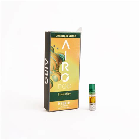 Airopro Live Resin Cartridge Hybrid 500mg Rec