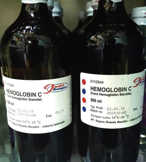 Hemoglobin C Drabkin 500 Ml