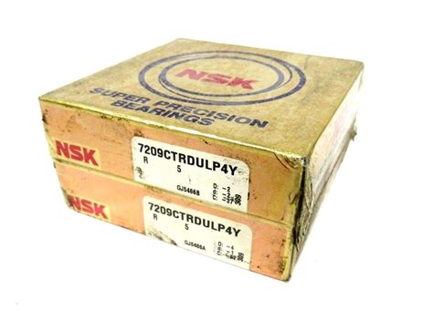 New Nsk Ctrdulp Y Super Precision Bearing Set Sb Industrial