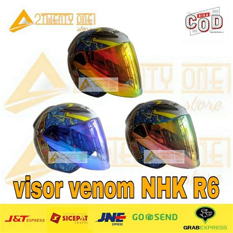 Jual Kaca Visor Flat Helm Nhk S Gp Pro Nhk R Nhk R Max Iridium