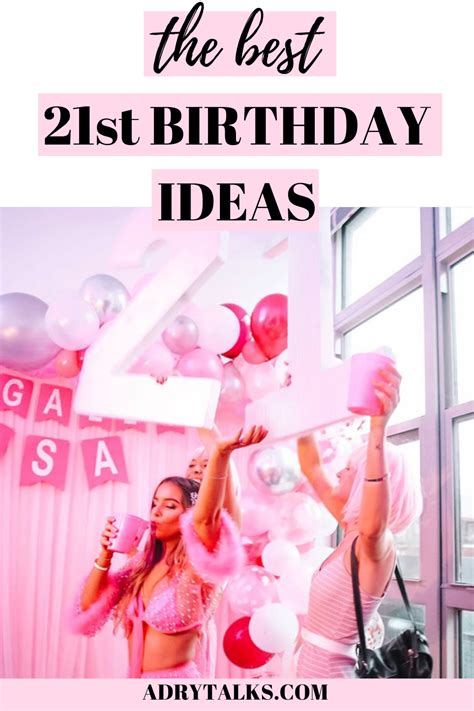 21st Birthday Party Decor Ideas For An Unforgettable Night