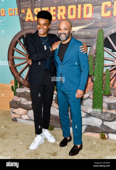 Jeffrey Wright, right, and son Elijah Wright attend the premiere of ...