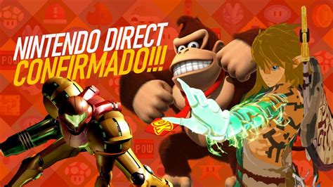 Nintendo Direct Confirmado Que Veremos Metroid Nuevo DK Trailer