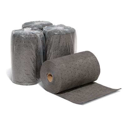 PIG MED WT ABSORBENT MAT 25FTX10IN UNV 4 BOX