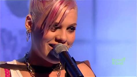 Pink Dont Let Me Get Me Totp Uk 5242002 4k Hd50fps Youtube