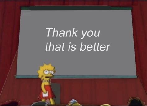 Thanks for fixing the light | Lisa Simpson's Presentation | Know Your Meme