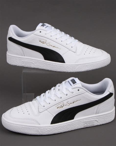 Puma Ralph Sampson Lo Trainer White/Black - 80s Casual Classics