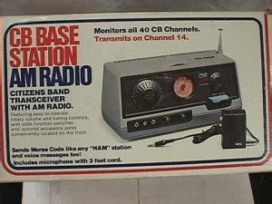 CB Base Station with AM Radio - Jack Berg Sales