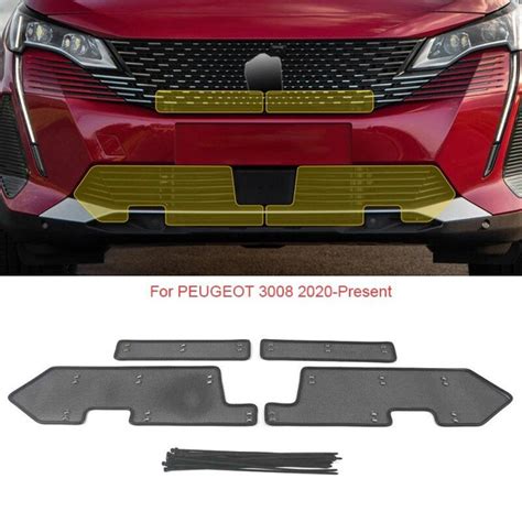 Сетка от насекомых для воздухозаборника капота PEUGEOT 3008 5008 2020 ...