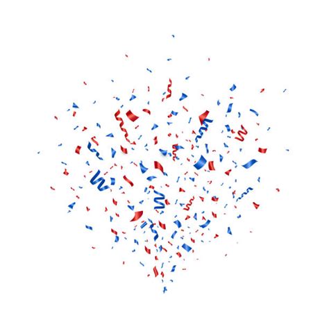 Red White And Blue Confetti Illustrations Royalty Free Vector Graphics