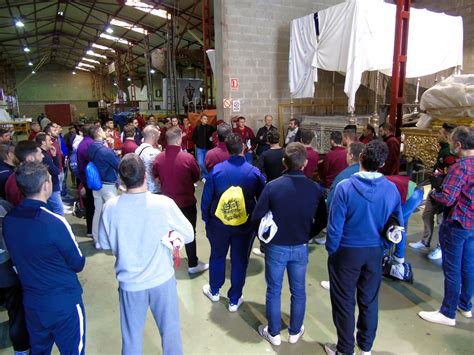 COFRADÍA DE LA FLAGELACIÓN IMÁGENES DEL PRIMER ENSAYO DE LOS