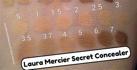 Laura Mercier Secret Concealer Review & Swatches of Shades