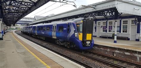 Abellio Scotrail Class 385 385045 At Stirling Station On S Flickr