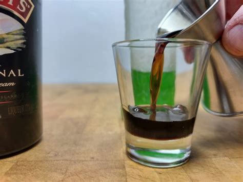 Quick Fuck Shot Colorful Layers Occasional Cocktails