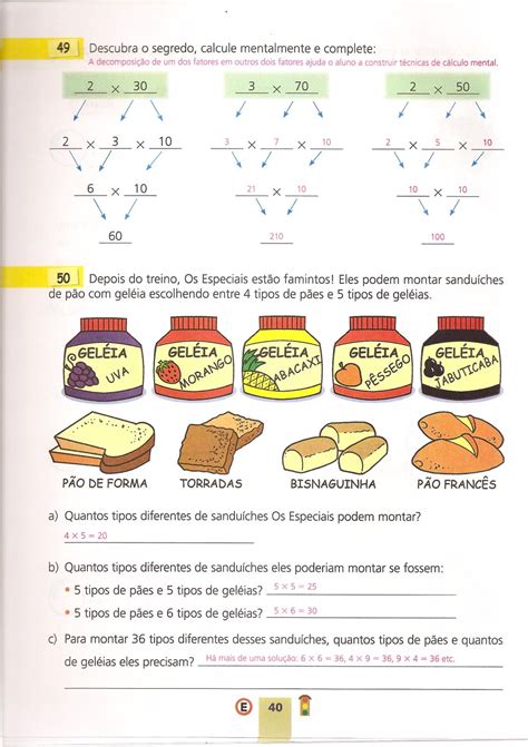 Atividades De Matemática 4° Ano Problemas Desafios Exercícios