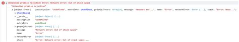 Out Of Stack Space Error In Ie Issue Apollographql