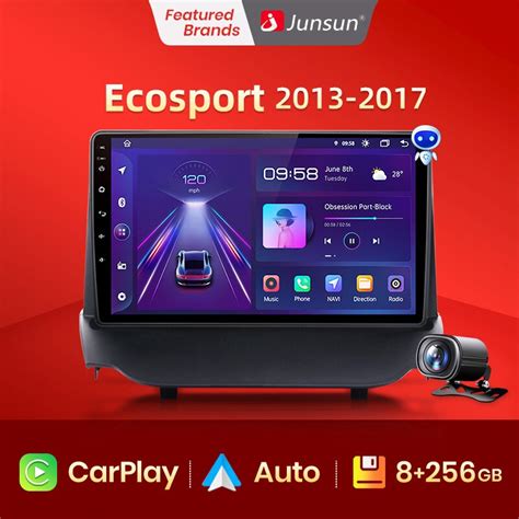 Junsun V1pro Ai Voice 2 Din Android Auto Radio For Ford Ecosport 2013