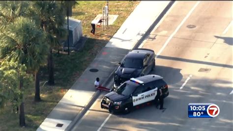 Police Detain Two Men In Broward After They Took Off During An