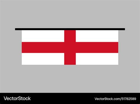 England flag Royalty Free Vector Image - VectorStock