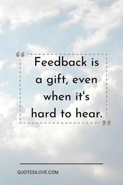 Receiving Feedback Quotes